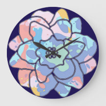 Een bloem gemaakt van verfvlekken