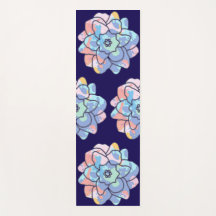 Een bloem gemaakt van verfvlekken