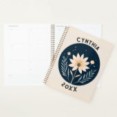 Een bloem in een cirkel planner (Display)
