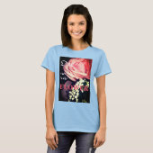 Een bloem naar een andere bloem t-shirt (Voorkant volledig)
