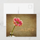 Een bloem voor jou ... briefkaart (Voorkant / Achterkant)