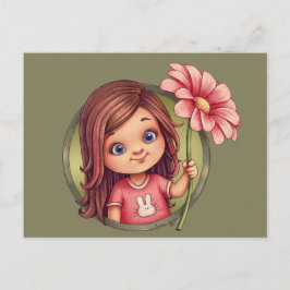 Een bloem voor jou briefkaart