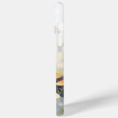 Een bloembed met een katje Case-Mate iPhone case (Achterkant / Links)