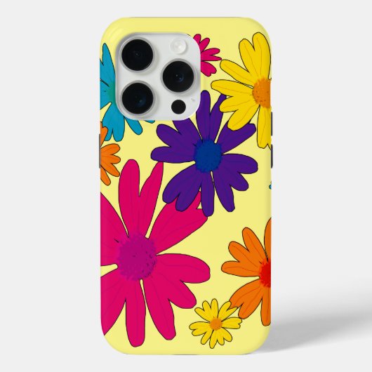 Een bloembed van melkbloemen Case-Mate iPhone case (Achterkant)
