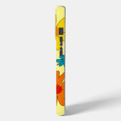 Een bloembed van melkbloemen Case-Mate iPhone case (Achterkant / Links)