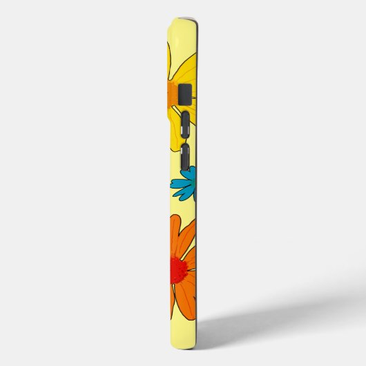 Een bloembed van melkbloemen Case-Mate iPhone case (Achterkant / Links)