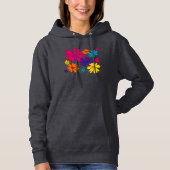 Een bloembed van melkbloemen hoodie (Voorkant)