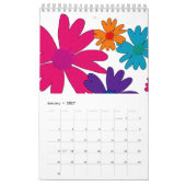Een bloembed van melkbloemen kalender (Jan 2027)