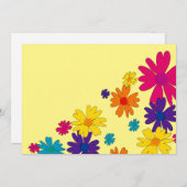 Een bloembed van melkbloemen programmakaart (Voorkant / Achterkant)