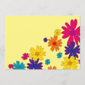 Een bloembed van melkbloemen programmakaart (Voorkant)