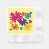 Een bloembed van melkbloemen servet (Voorkant)