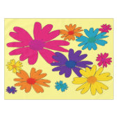 Een bloembed van melkbloemen tafelkleed (Voorkant (Horizontaal))