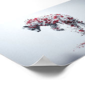 Een bloemblad in een tijd Afdrukken & Downloadbaar Poster (Hoek)