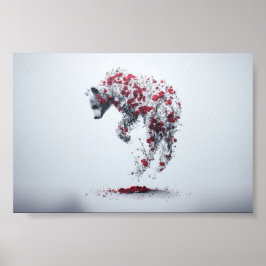 Een bloemblad in een tijd Afdrukken & Downloadbaar Poster