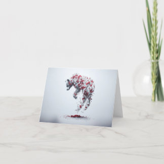 Een bloemblad in een tijd Kaart