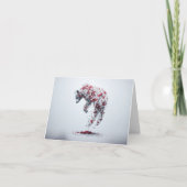 Een bloemblad in een tijd Kaart (Voorkant)