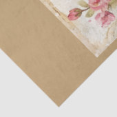 Een Bloemen Naaimachine Serie Ontwerp #20 Tissuepapier (Detail)