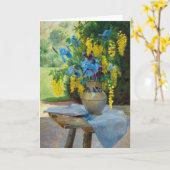 Een bloemenboeket | Ella Wetzko-Ehrenberger Kaart (Gele Bloem)