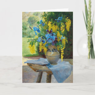 Een bloemenboeket   Ella Wetzko-Ehrenberger Kaart