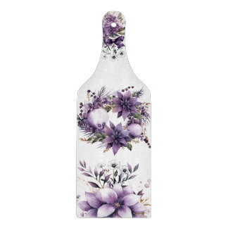 Een bloemenfeest snijplank