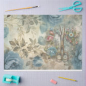 Een bloemennaaikamer Serie Design #11 Tissuepapier (Craft)