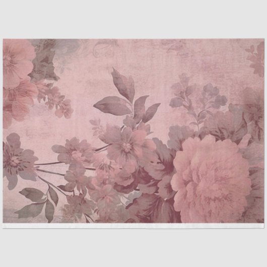 Een bloemennaaikamer Serie Design #32 Tissuepapier (Voorkant)