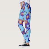 Een  bloemenspel "Ratti_Creative_Arts" Leggings (Links)