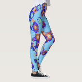 Een  bloemenspel "Ratti_Creative_Arts" Leggings (Rechts)
