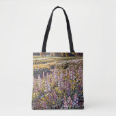 Een bloemenveld - Canvas tas (Voorkant)