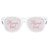 Een bloemetje voor My Love BLOEMENMEISJE Kinder Zonnebril (Voorkant)