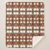 Een bloemige deken in honingbruin (Voorkant)