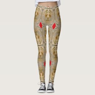 Een  bloemmotief "Ratti_Creative_Arts" Leggings
