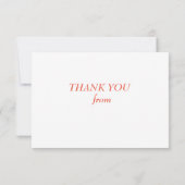 Een bloemrijke bedankkaart (Achterkant)