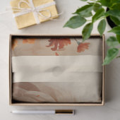 Een bloemrijke Highland Koe serie Design 1 Tissuepapier (Geschenk)