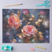 Een Bloemsterrenstelsel Serie Ontwerp #21 Tissuepapier (Craft)