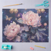 Een Bloemsterrenstelsel Serie Ontwerp #6 Tissuepapier (Craft)