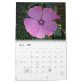 Een blokfoto kalender (Mar 2027)