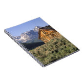 Een blokhut en de Sawttogebergten in Notitieboek (Rechterzijde)