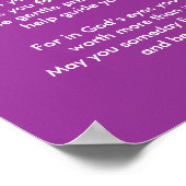 EEN BLOKKERING POSTER (Hoek)