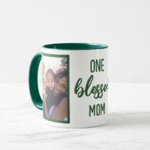 Een blote moeder | Aangepaste moderne Moederdag fo