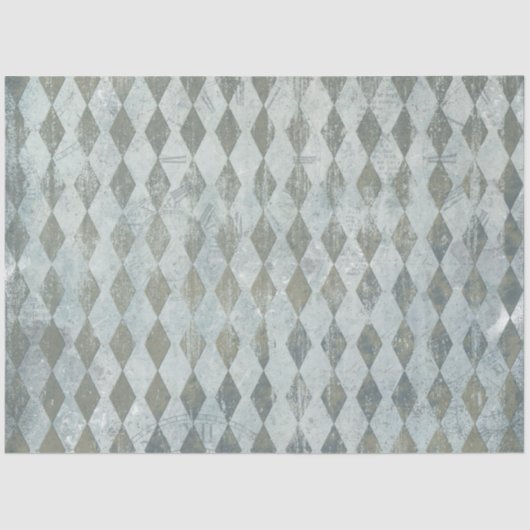 Een Blue Alice in Wonderland Series Design 5 Tissuepapier (Voorkant)