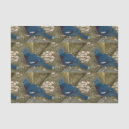 Een Blue Bird tissue papier