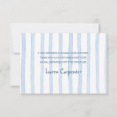 Een Blue Jean Baby Baby shower Boy Bedankt Card (Achterkant)