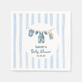 Een Blue Jean Baby shower Servet