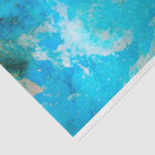 Een Blue Shabby Chic Ephemera Design Series 11 Tissuepapier (Detail)