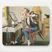 Een bluntse razor, pub. door Hunt, 1827 (gekleurd  Muismat (Voorkant)