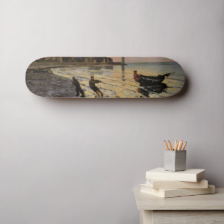 Een Boat Ashore, Honfleur Persoonlijk Skateboard