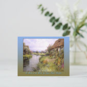 Een bocht in de rivier door Louis Aston Knight Briefkaart (Staand voorkant)