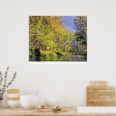 Een bocht van de Epte, Giverny van Claude Monet Poster (Keuken)