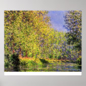 Een bocht van de Epte, Giverny van Claude Monet Poster (Voorkant)